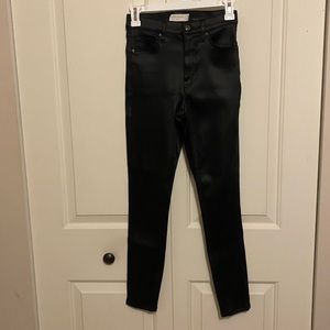 Top Shop Jamie Faux Leather Jegging